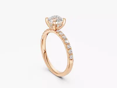 zjk r013 couple ring hidden halo ring  3D print model