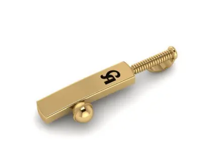 cricket batball pandent 3D print model