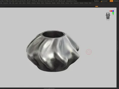 vase pot planter 3d print 862  3D print model