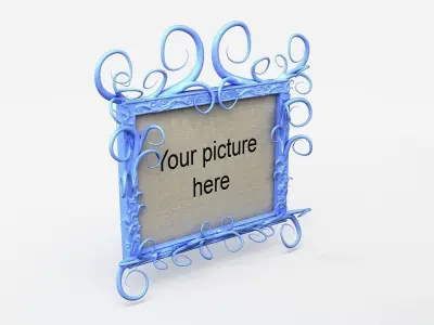 Wind picture frame 3D model