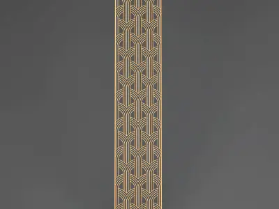 Decorative Panels Low-poly 3D model