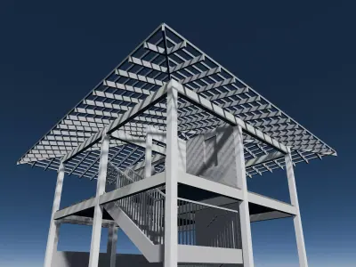 House in structure 25-59 3D model