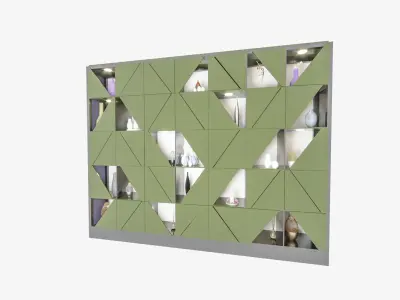 Wall decor 3D model 11