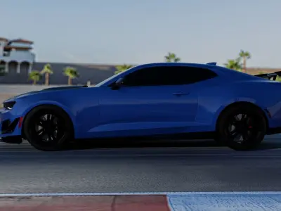 American muscle pack 3D model