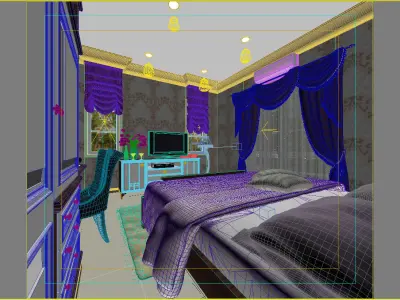 bedroom 13 3D model