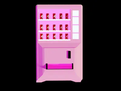 Vending Machine Free 3D model