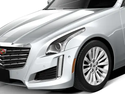 Cadillac CTS 2018 3D model