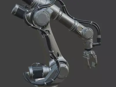 Robotic Arm 3D Model 3D model