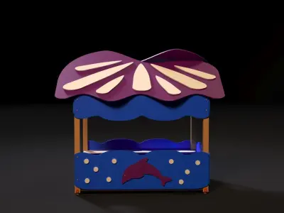 Childrens play house 3D model purchase