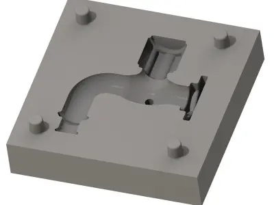 Chocolate Mold Faucet 3D print model