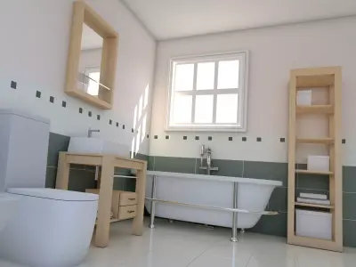 Bathroom 47 3D model