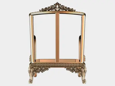 Carved single sofa for cnc 20 3D model