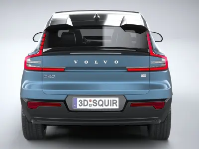Volvo C40 Recharge 2022 3D model