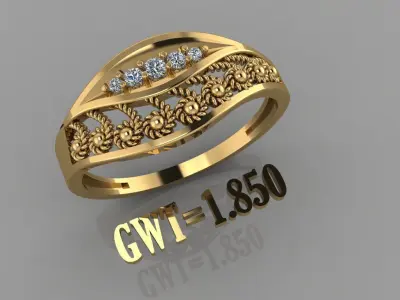 FASION RING 3D model