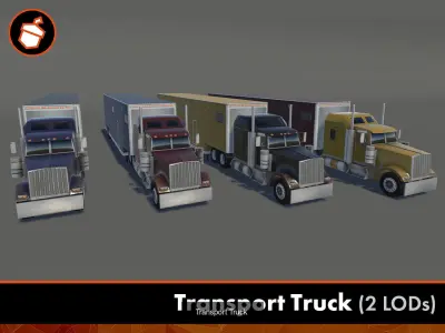 Road vehicles bundle 3D Model Pack