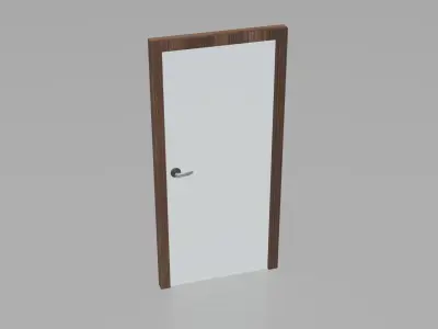 Doors Collection - 10 Doors Low-poly 3D model