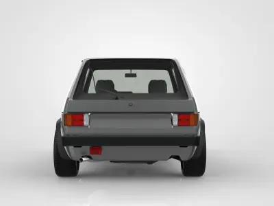 Volkswagen Golf Mk1 3D model
