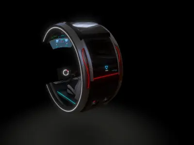 Hover Bike 3D model from CGTrader