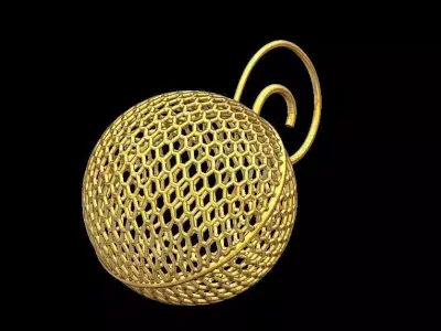 Christmas Ball Decoration 3D print model