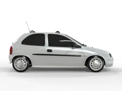 Chevrolet Corsa 2001 3D model