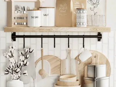 kitchen accessories VOL 104 3D model