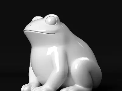 Frog Decorative 3D print model