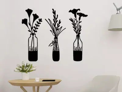 Flowers Wall Art 3D print model