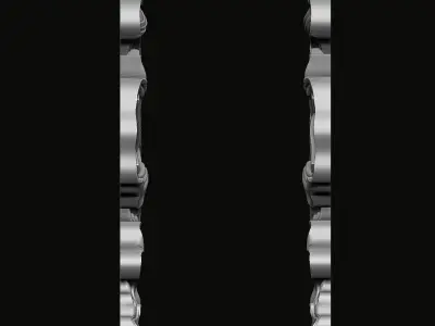 Buddhist Endless Knot Relief 3D print model