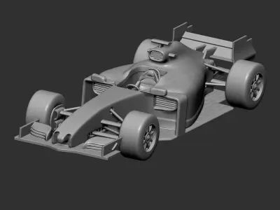 Sports Racing car  3D print model