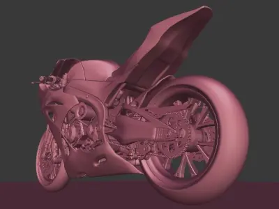 All New GSX-R 1000 2017 3D model