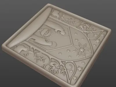 The birth of god 3D print model