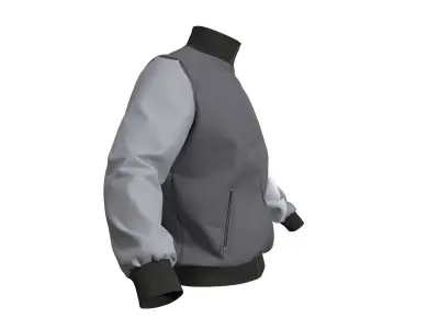 Sports Jacket - Marvelous Designer 3D model