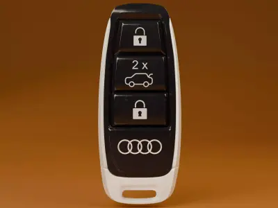 Audi RS Key High Poly 3D  Low-poly 3D model