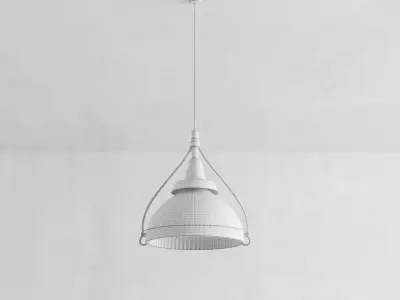 Pendant light Low-poly 3D model