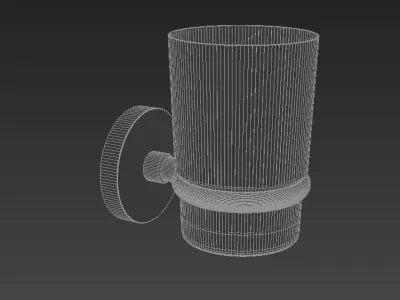 Rose Brush 3D model