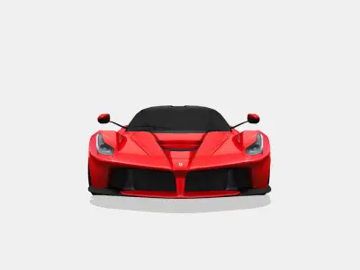 Ferrari LaFerrari Low-poly 3D model