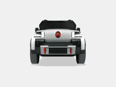 Citroen Oli Concept 2022 Low-poly 3D model