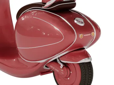 SCOOTER SMUG 3D model