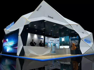Exhibition - Area - 15X11-3DMAX2012-04 3D model