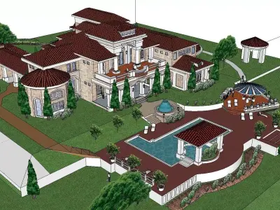 Regal-Luxury-Villa Area-080 3D model