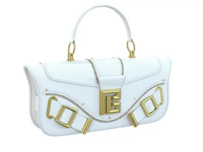 Balmain Blaze Clutch Bag Low-poly 3D model