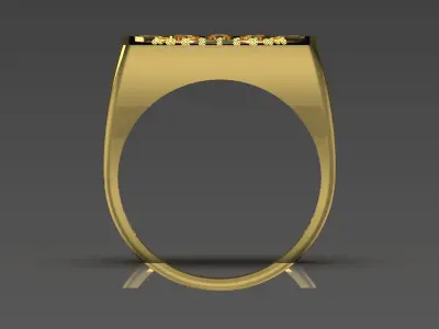 Evil Eye Ring jr00163 3D print model