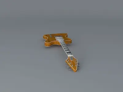 Firebird style guitar Free 3D model