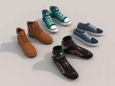 Shoes Collection 5 3D model