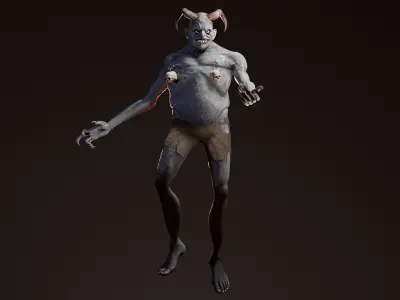 Evil Demon Pack Low-poly 3D model
