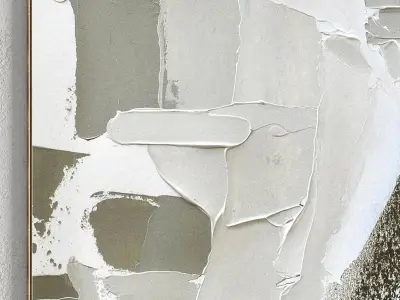 Plaster Two Photo Frame 171 Low-poly 3D model