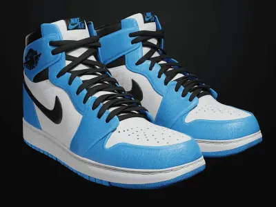 Nike Air Jordan 3D model