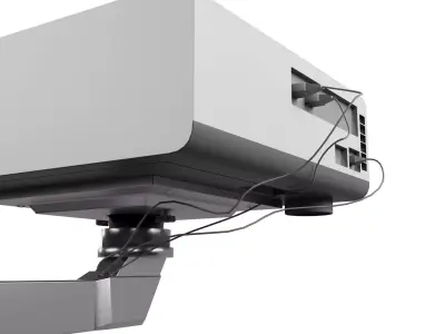 Panasonic projector mounted 3D model