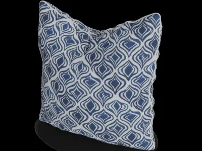 Home decorations Decorative pillows Low-poly 3D model