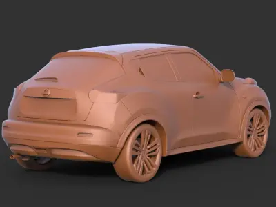 Nissan Juke 3D print model
